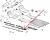 Picture of rocker panel cover.W108/110/111, 1086860980